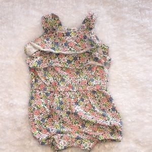 Carter’s 0-3 month girl summer romper